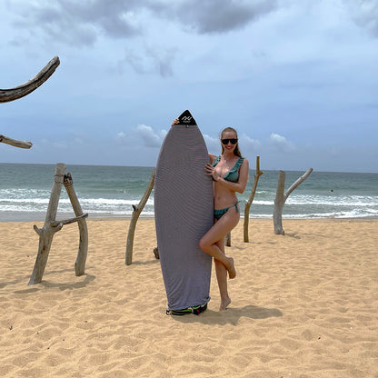 surfboard on the beach