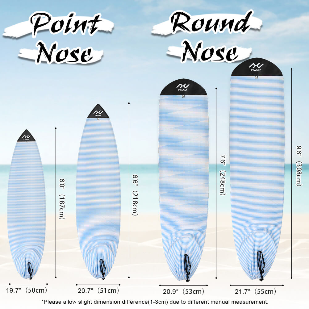 Size form for yuziz surfboard sock